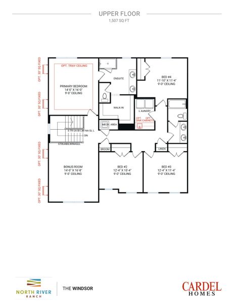 Upper Floor:Windsor 3.0 RF