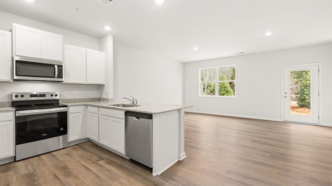 Furnished interior view inside a new home in Roseleigh Park, Douglasville (Image 10).