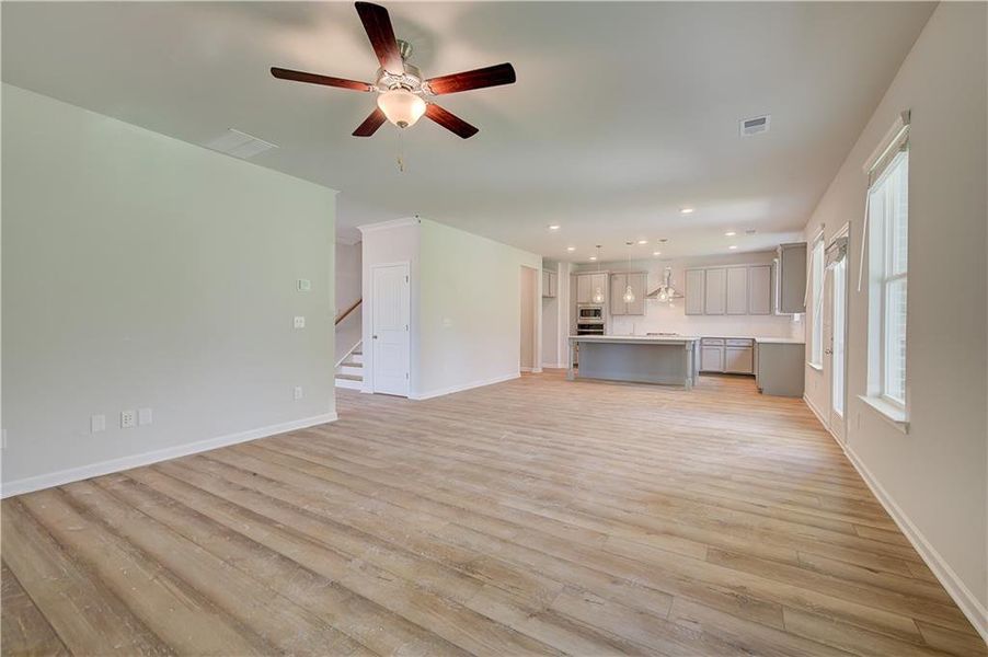 Spacious, unfurnished interior of a new home in Burchwood, Stockbridge (Image 33). Spacious, unfurnished interior of a new home in Burchwood, Stockbridge (Image 33).