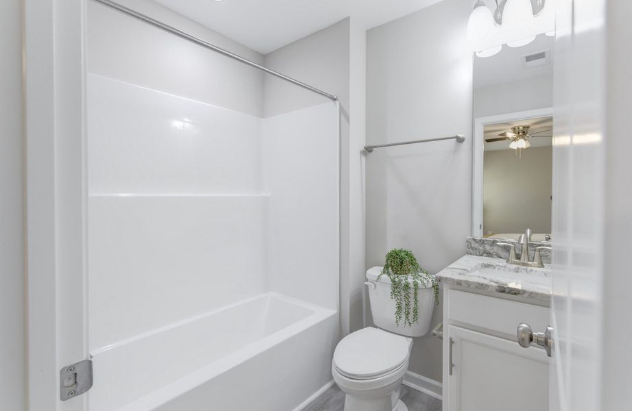 Furnished interior view inside a new home in , Walterboro (Image 6).