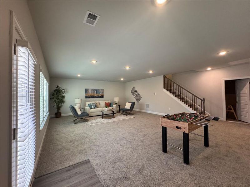 Furnished interior view inside a new home in Tuscany Hills, Douglasville (Image 14).