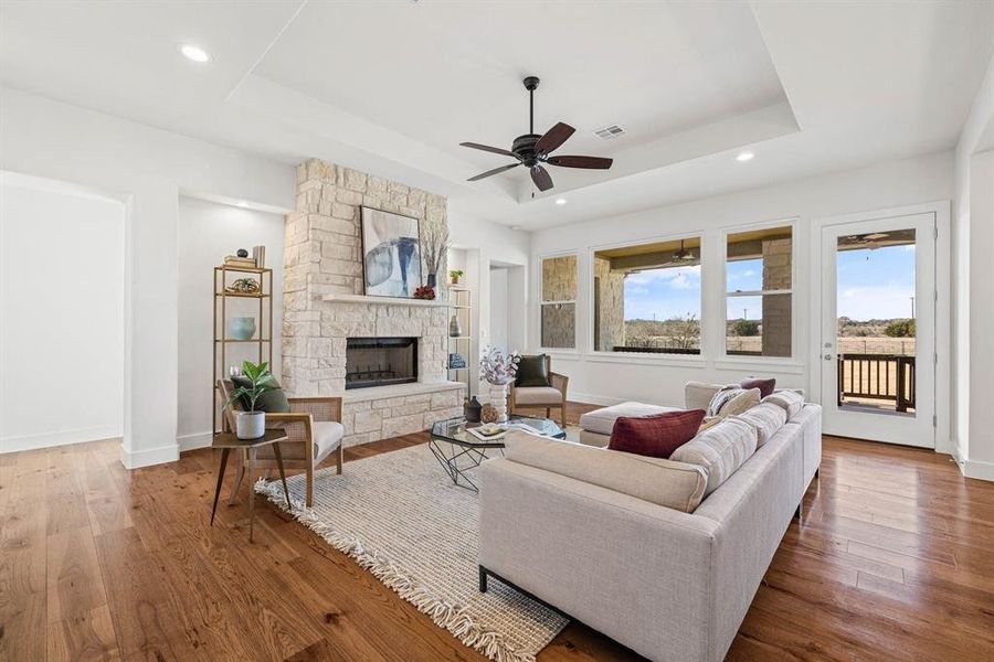 Furnished interior view inside a new home in , Georgetown (Image 25).