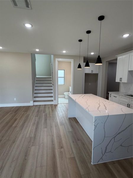 Furnished interior view inside a new home in , Spring (Image 10). Furnished interior view inside a new home in , Spring (Image 10).