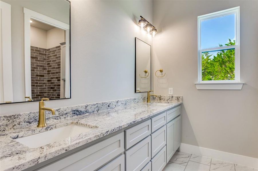 Furnished interior view inside a new home in , Weatherford (Image 12).