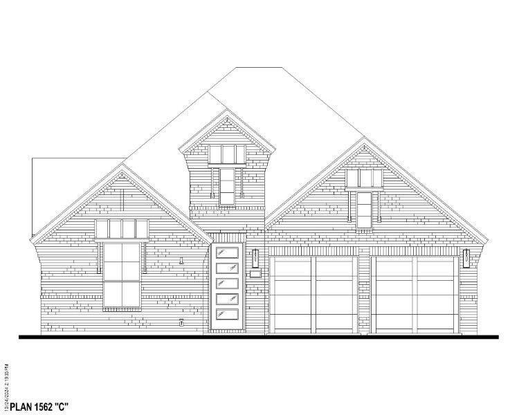 Plan 1562 Elevation C