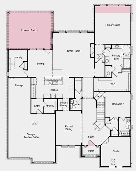 Additional Highlights Include: Upgraded contemporary front door, 42" entry door, extended primary suite, mud set shower at bath two, gas line at patio, and Revwood flooring throughout first floor. Additional Highlights Include: Upgraded contemporary front door, 42" entry door, extended primary suite, mud set shower at bath two, gas line at patio, and Revwood flooring throughout first floor.