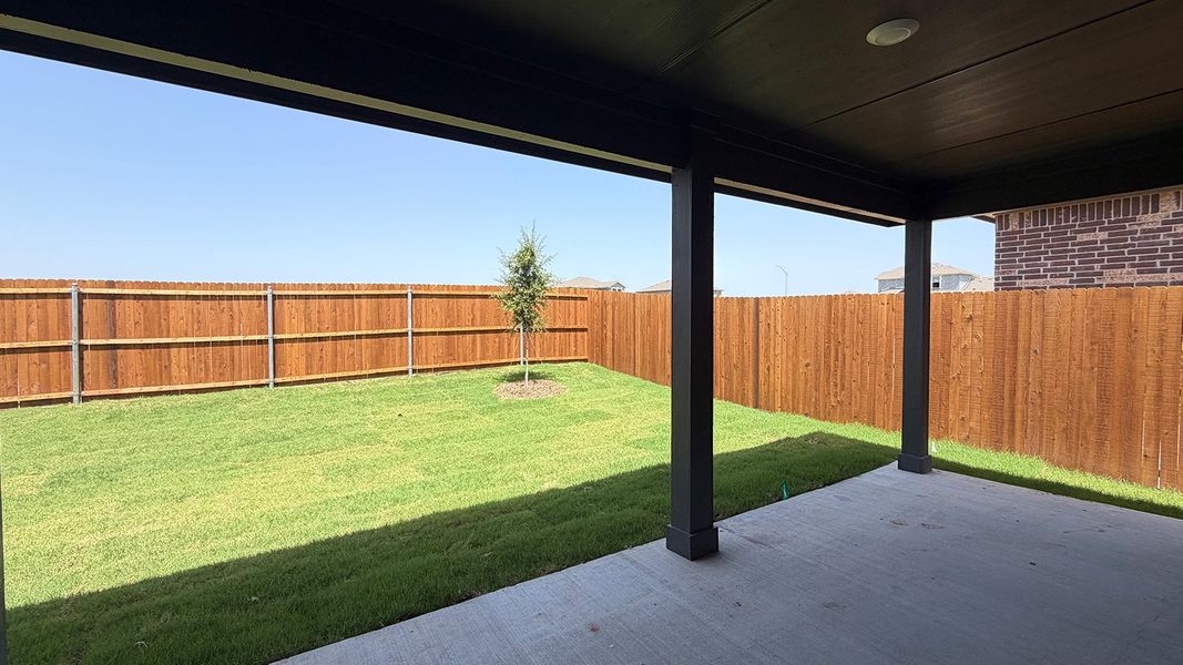 Exterior details and patio area of a home in Northspur, Terrell (Image 4). Exterior details and patio area of a home in Northspur, Terrell (Image 4).