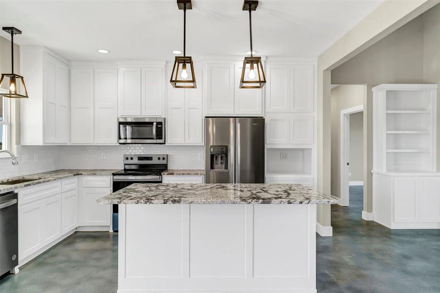 Furnished interior view inside a new home in , Stephenville (Image 10).