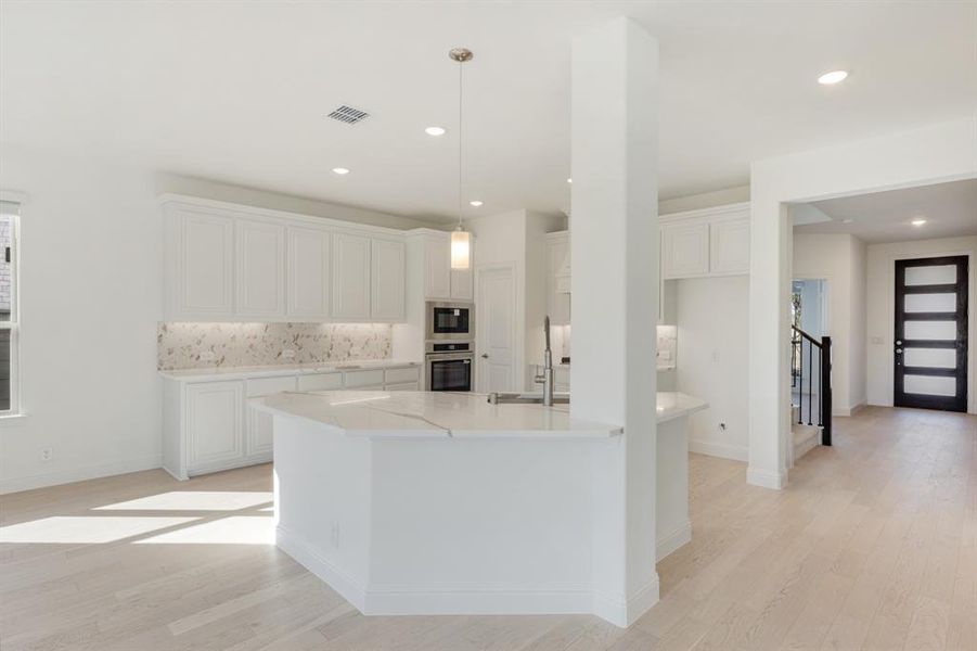 Furnished interior view inside a new home in Union Park Classic 55, Little Elm (Image 7).