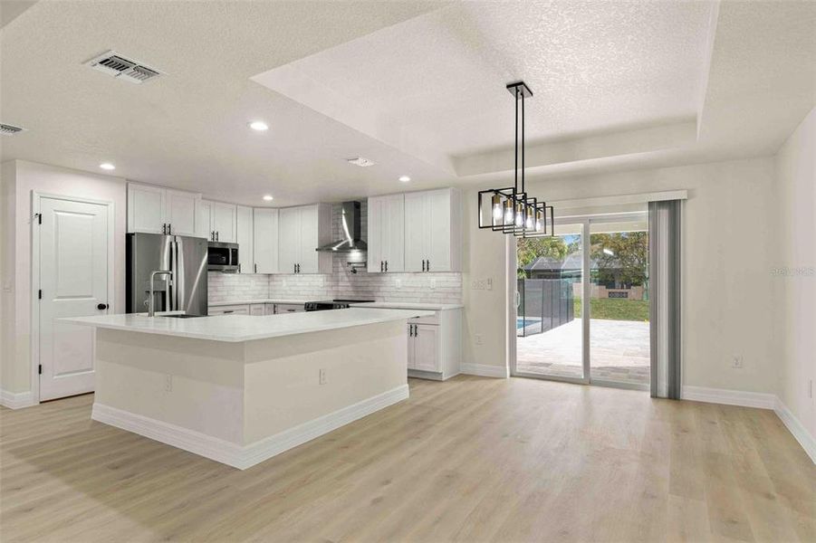 Furnished interior view inside a new home in , Spring Hill (Image 6). Furnished interior view inside a new home in , Spring Hill (Image 6).