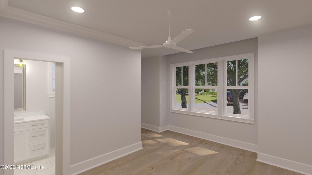 Spacious, unfurnished interior of a new home in , Atlantic Beach (Image 12).