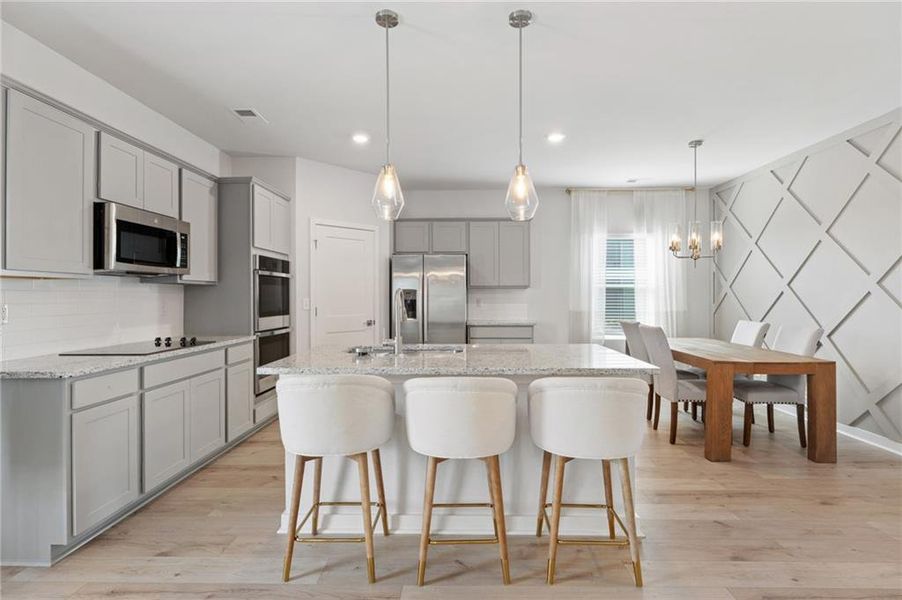 Furnished interior view inside a new home in Southern Hills, McDonough (Image 14).