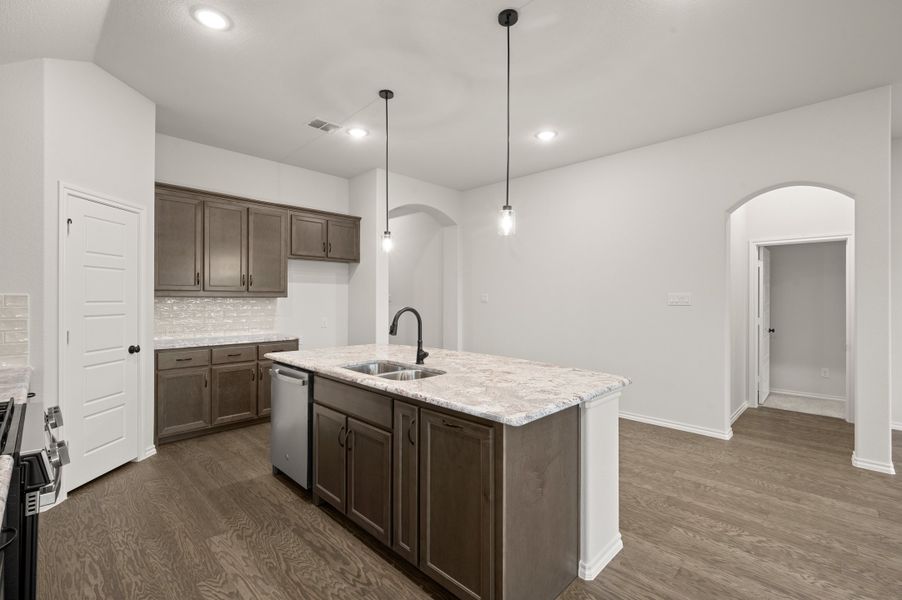 Furnished interior view inside a new home in Chisholm Hills, Cleburne (Image 8).