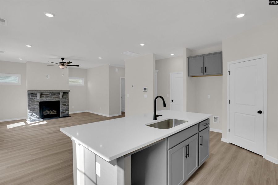 Furnished interior view inside a new home in Rolling Hills, Prosperity (Image 4).