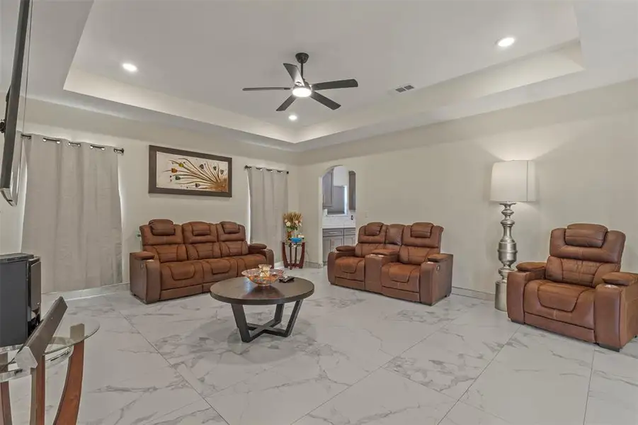 Furnished interior view inside a new home in , Balch Springs (Image 4).