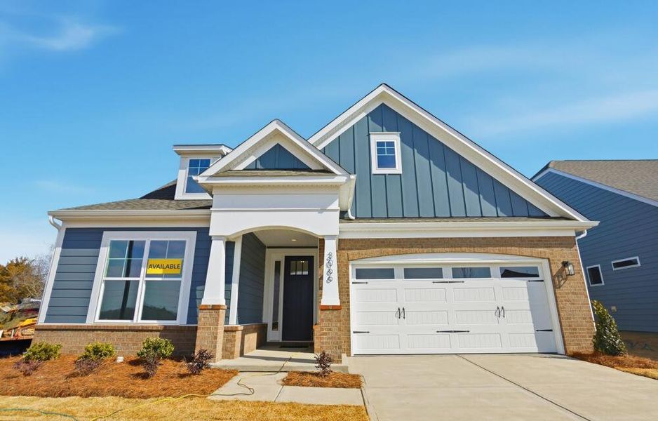 Representative exterior photo of a completed home built from the Fenwick by Eastwood Homes in The Enclave at Laurelbrook, Sherrills Ford, NC (Image 2).