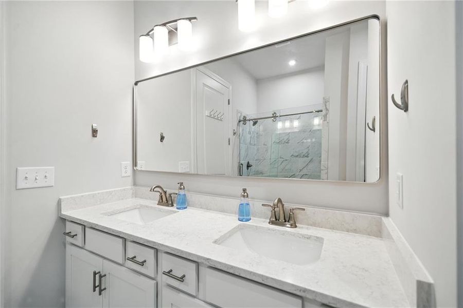 Furnished interior view inside a new home in , Ellijay (Image 12).