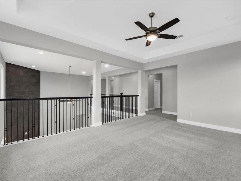 Spacious, unfurnished interior of a new home in Dunham Pointe, Cypress (Image 19). Spacious, unfurnished interior of a new home in Dunham Pointe, Cypress (Image 19).