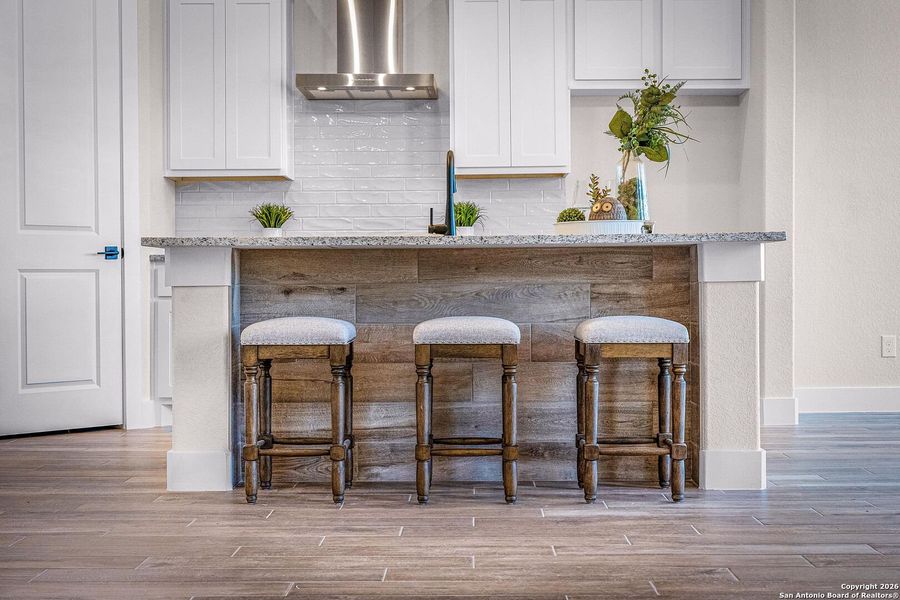 Furnished interior view inside a new home in , Spring Branch (Image 6).