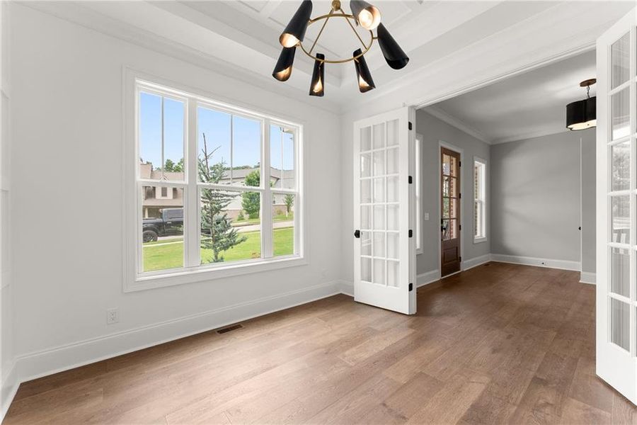 Spacious, unfurnished interior of a new home in , Gainesville (Image 43).