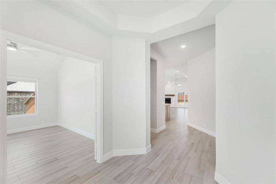 Spacious, unfurnished interior of a new home in Hayes Crossing, Midlothian (Image 26).