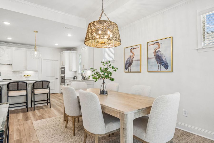 Furnished interior view inside a new home in Del Webb Charleston at Nexton, Summerville (Image 18).