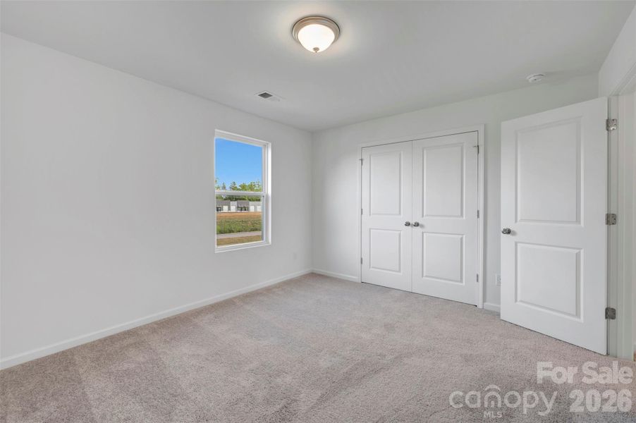 Second floor secondary bedroom