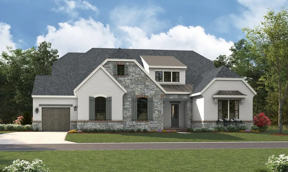Representative exterior photo of a completed home built from the Solana by Classica Homes in Arden Mill, Fort Mill, SC (Image 19).