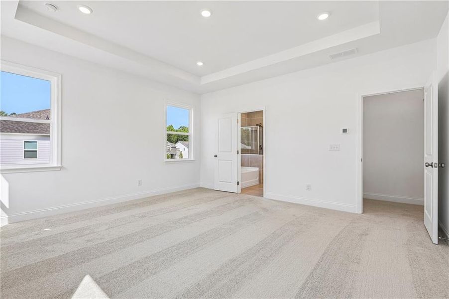 Spacious, unfurnished interior of a new home in Bennett Farm, Loganville (Image 31). Spacious, unfurnished interior of a new home in Bennett Farm, Loganville (Image 31).