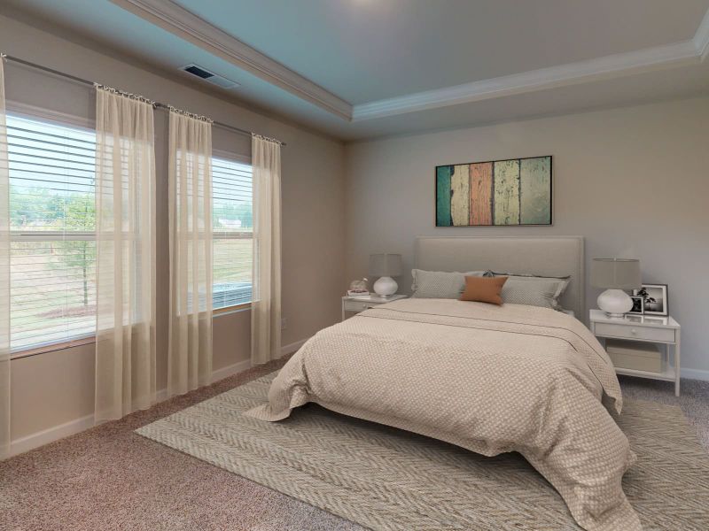 Furnished interior view inside a new home in Brighton Springs, York (Image 5). Furnished interior view inside a new home in Brighton Springs, York (Image 5).
