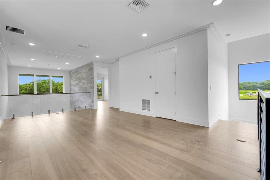 Spacious, unfurnished interior of a new home in Hampton Green at Providence, Davenport (Image 45).
