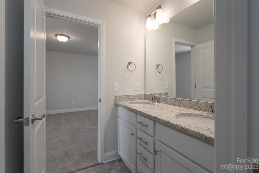 Representative furnished interior of a home built from the 3119 by Adams Homes in Hidden Pines, Cameron (Image 7).