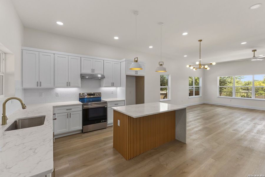 Furnished interior view inside a new home in , San Antonio (Image 14).