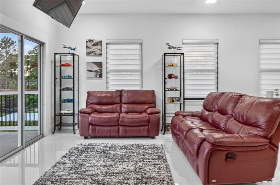 Furnished interior view inside a new home in , Orlando (Image 18). Furnished interior view inside a new home in , Orlando (Image 18).