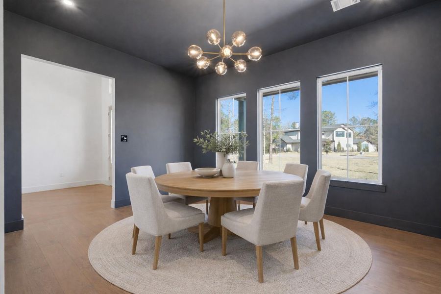 Furnished interior view inside a new home in , Montgomery (Image 7).