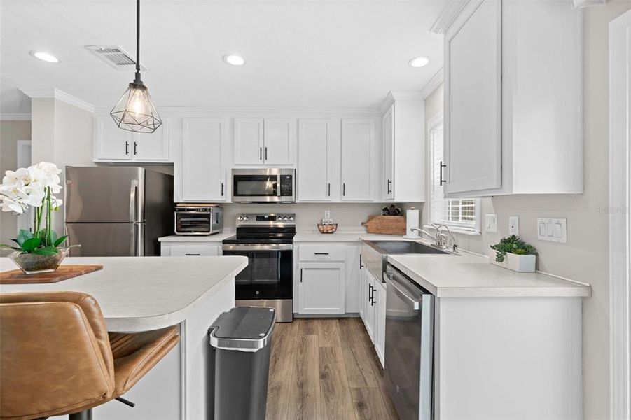 Furnished interior view inside a new home in , Brooksville (Image 18).