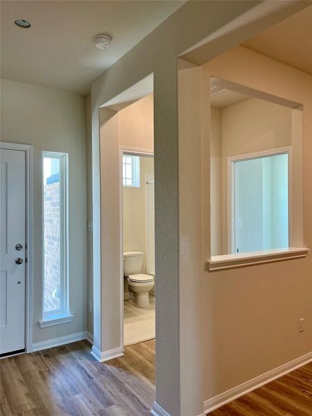 Spacious, unfurnished interior of a new home in Anthem Cottages, Kyle (Image 18). Spacious, unfurnished interior of a new home in Anthem Cottages, Kyle (Image 18).