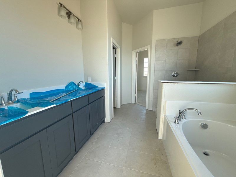 In-progress construction of a new home in Clear Sky Addition, Valley View, TX (Image 7).