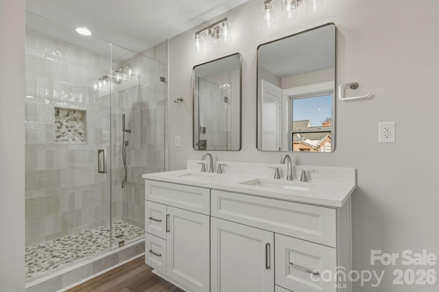 Furnished interior view inside a new home in , Concord (Image 13).