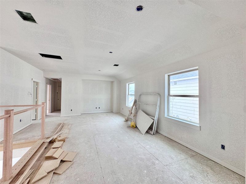 In-progress construction of a new home in Meridiana, Manvel, TX (Image 25). In-progress construction of a new home in Meridiana, Manvel, TX (Image 25).
