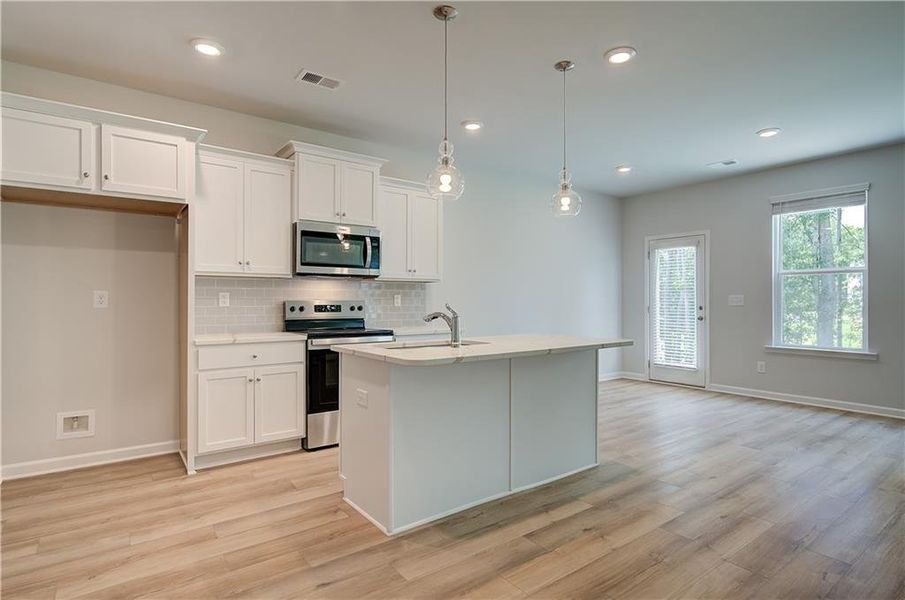 Furnished interior view inside a new home in Westminster, Covington (Image 5).