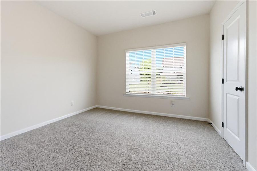 Spacious, unfurnished interior of a new home in Lake Preserve at Jackson Trail, Jefferson (Image 17). Spacious, unfurnished interior of a new home in Lake Preserve at Jackson Trail, Jefferson (Image 17).