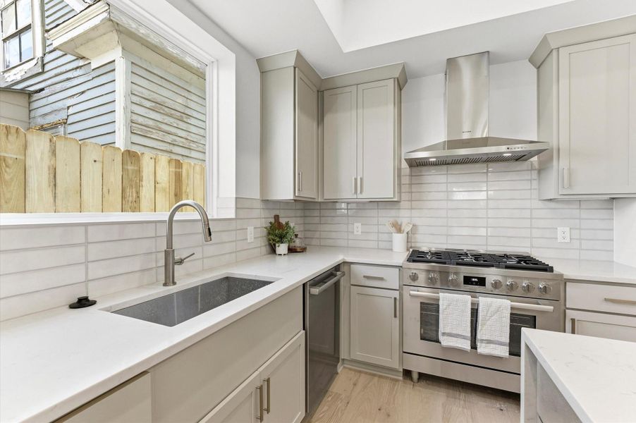 Furnished interior view inside a new home in , Houston (Image 12).