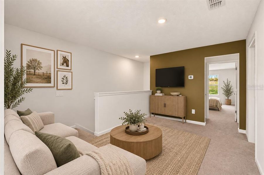 Furnished interior view inside a new home in , Alachua (Image 12).