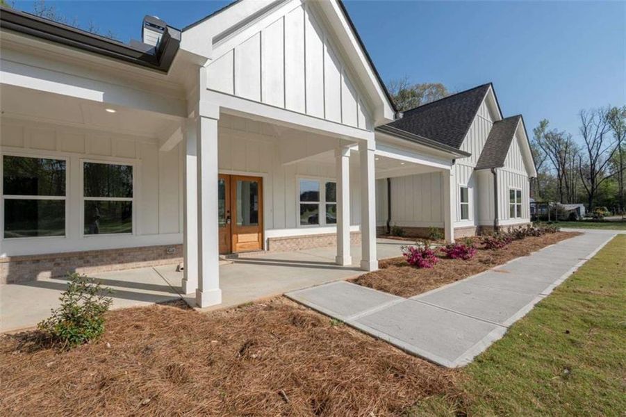 Exterior details and patio area of a home in , Covington (Image 29).