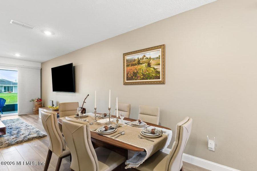 Furnished interior view inside a new home in , St. Augustine (Image 12).