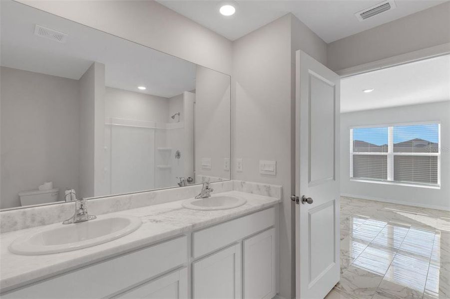 Furnished interior view inside a new home in Silverstone North, Palmetto (Image 8). Furnished interior view inside a new home in Silverstone North, Palmetto (Image 8).