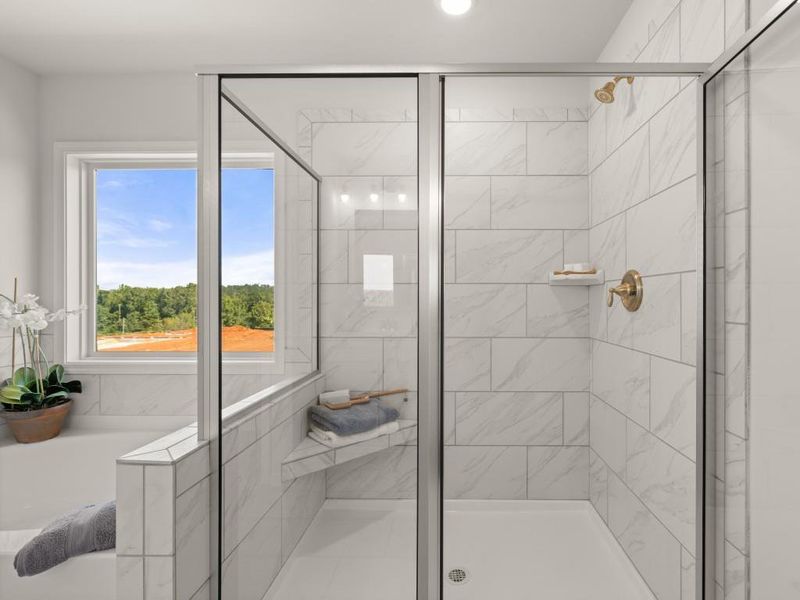 Furnished interior view inside a new home in Haven Abbey, Cumming (Image 9).