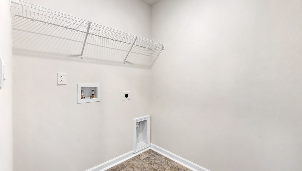 Representative unfurnished interior of a home built from the ELSTON by D.R. Horton in Baxter Village, Boiling Springs (Image 29). Representative unfurnished interior of a home built from the ELSTON by D.R. Horton in Baxter Village, Boiling Springs (Image 29).
