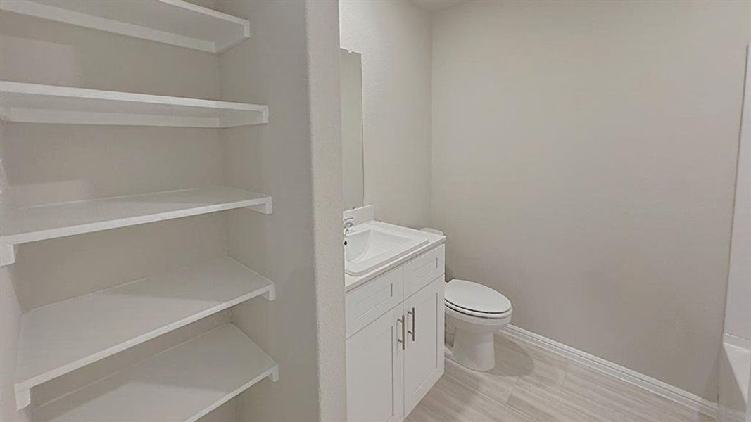 Furnished interior view inside a new home in Highlands at Chapel Creek, Fort Worth (Image 4).